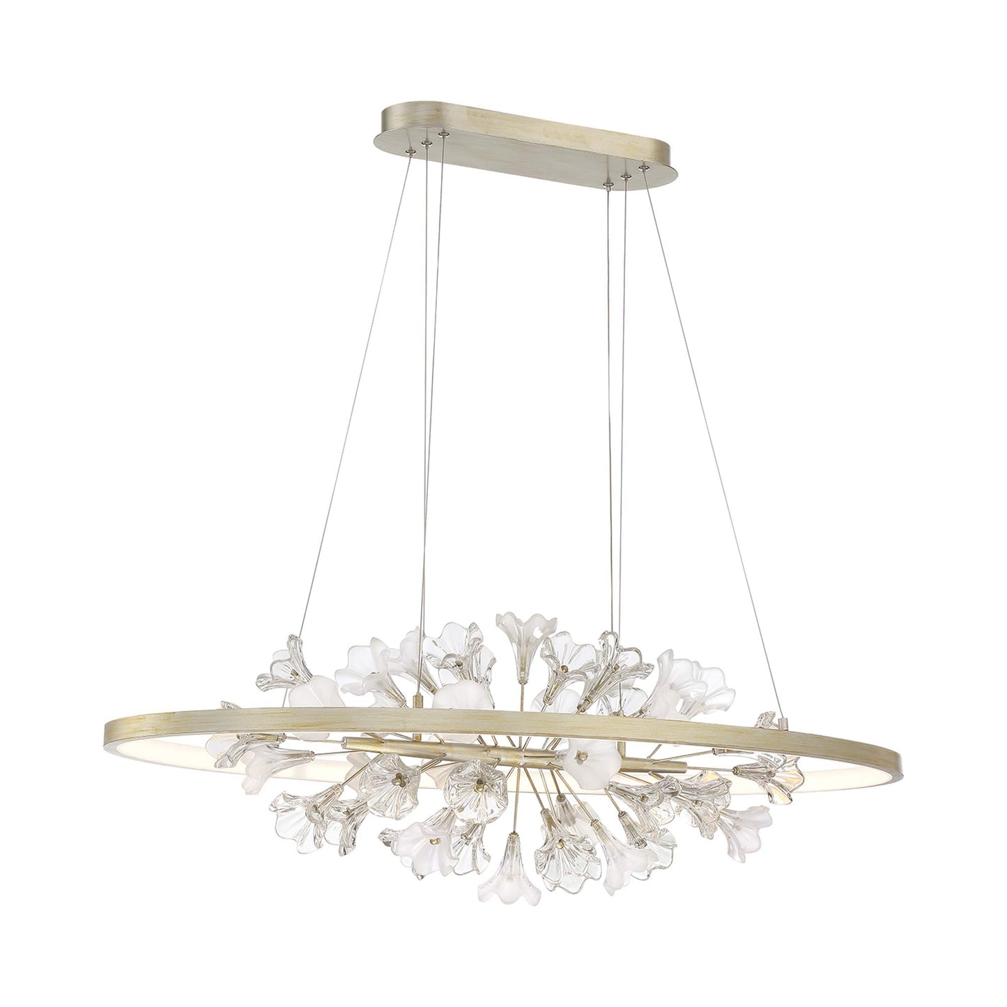 Clayton LED Linear Chandelier.