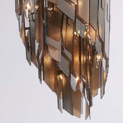 Cocolina Linear Chandelier in Detail.