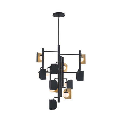 Cornice LED Chandelier in Detail.