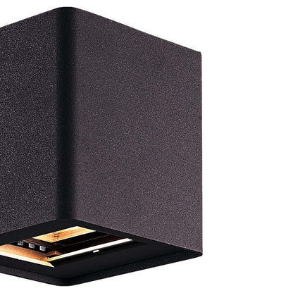 Crest Outdoor LED Wall Light in Detail.