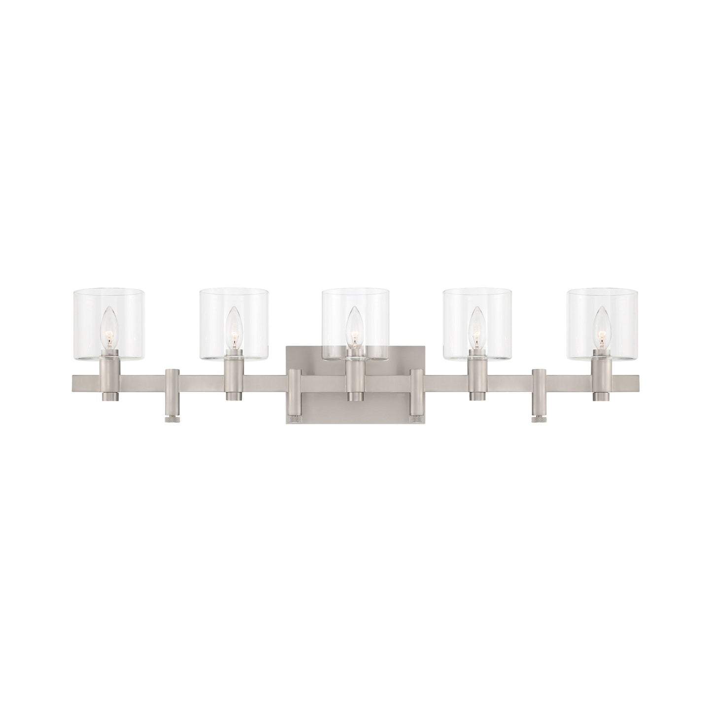 Decato Wall Light in Satin Nickel (5-Light).