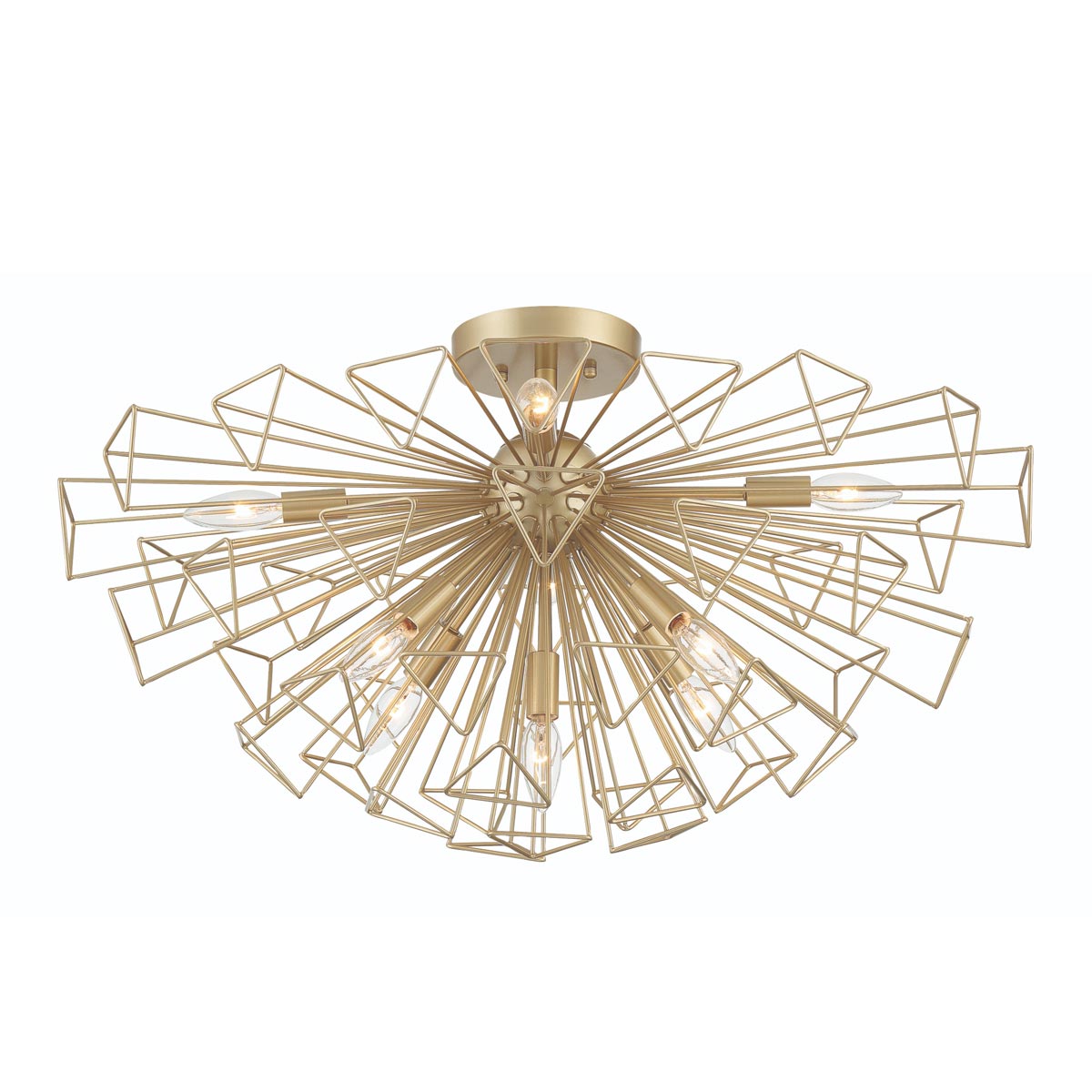 Dendelio Semi Flush Mount Ceiling Light in Detail.