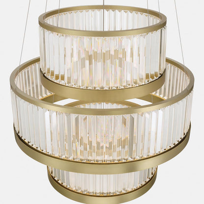 Empra LED Ring Chandelier in Detail.