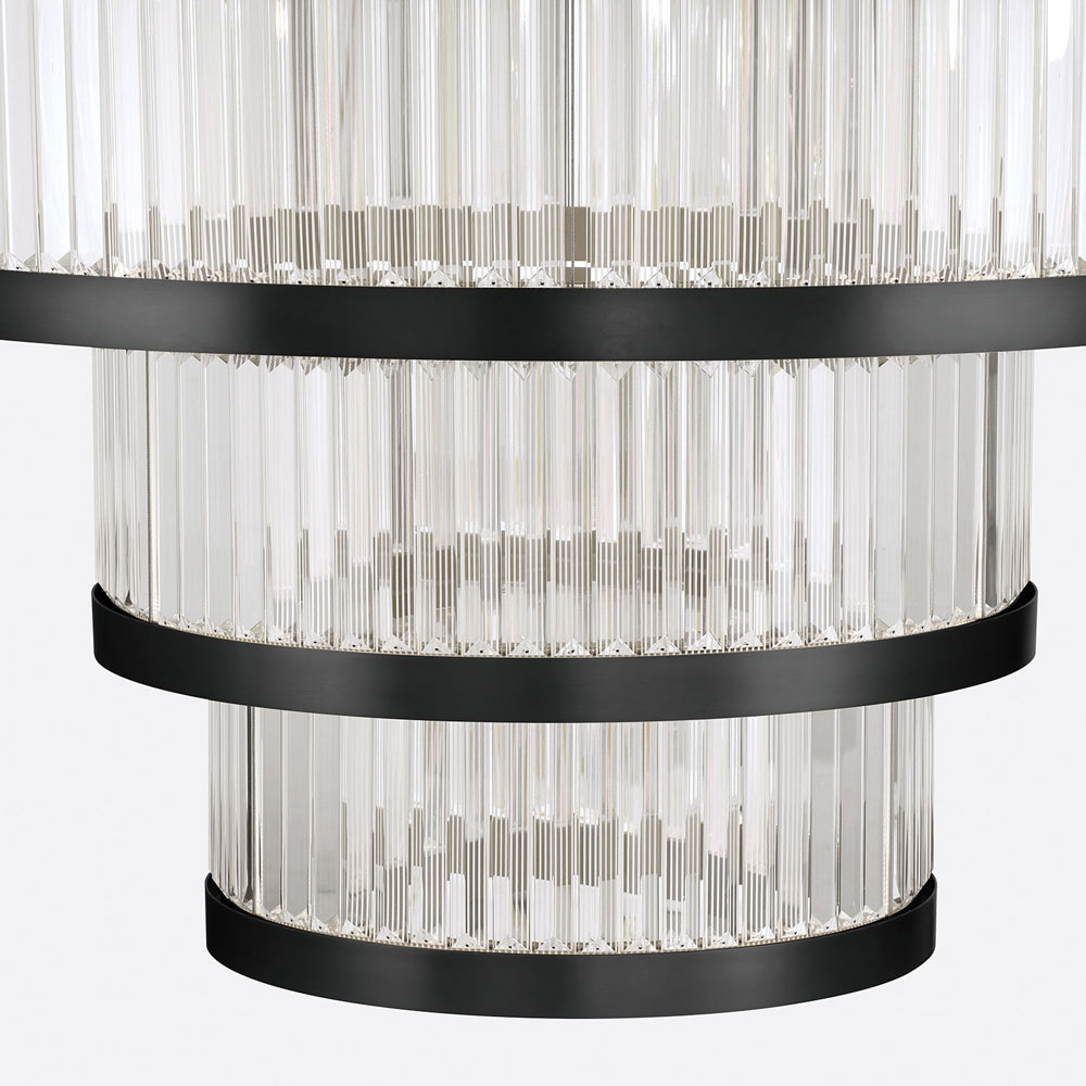 Empra LED Ring Chandelier in Detail.