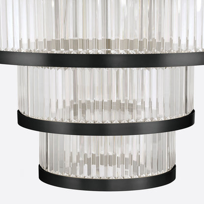 Empra LED Ring Chandelier in Detail.