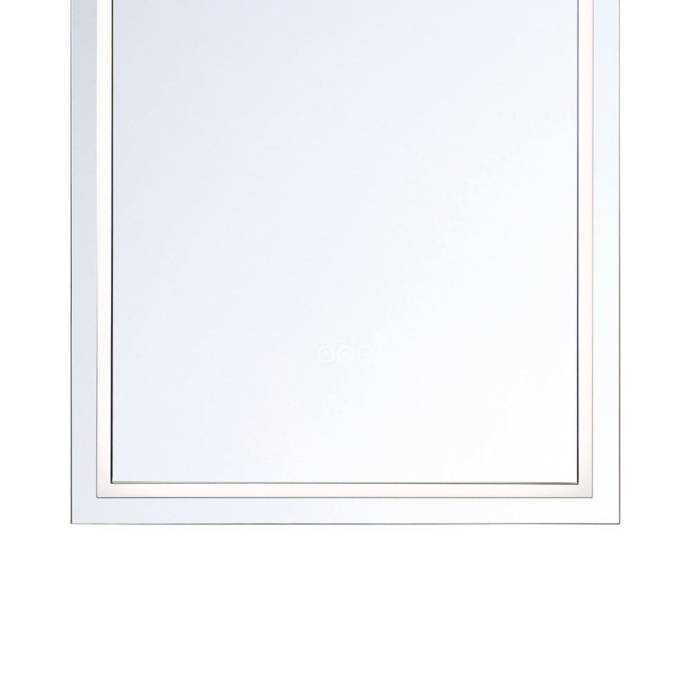 Eris LED Wall Mirror in Detail.