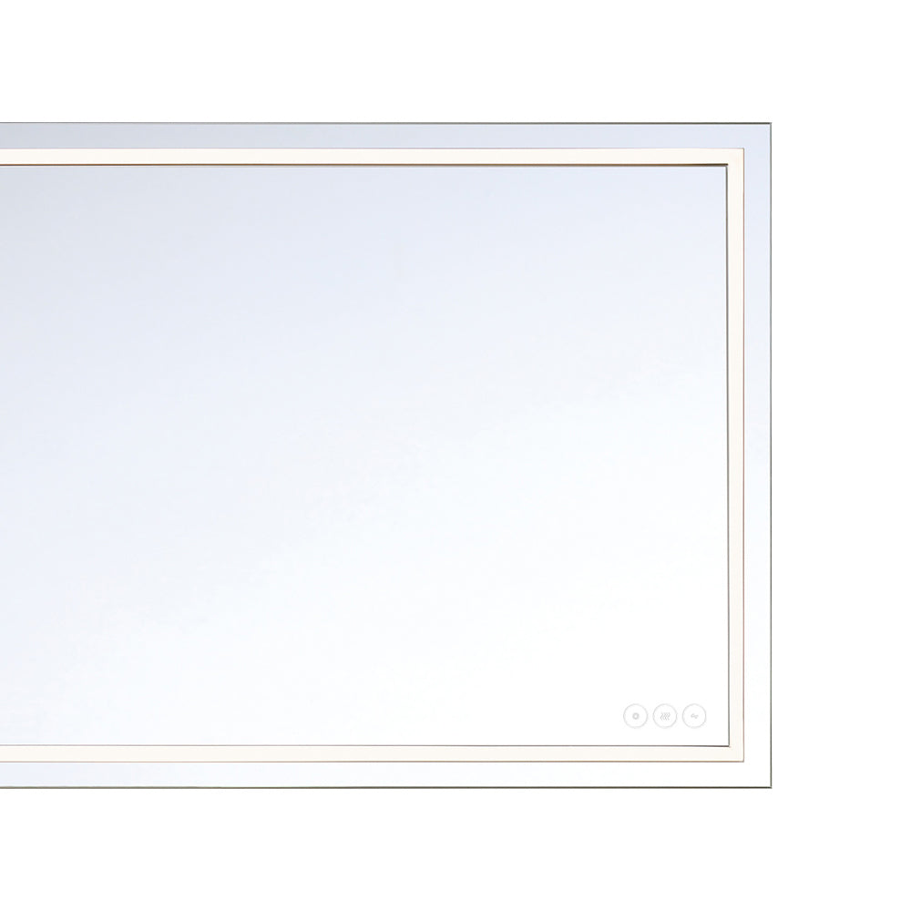 Eris LED Wall Mirror in Detail.