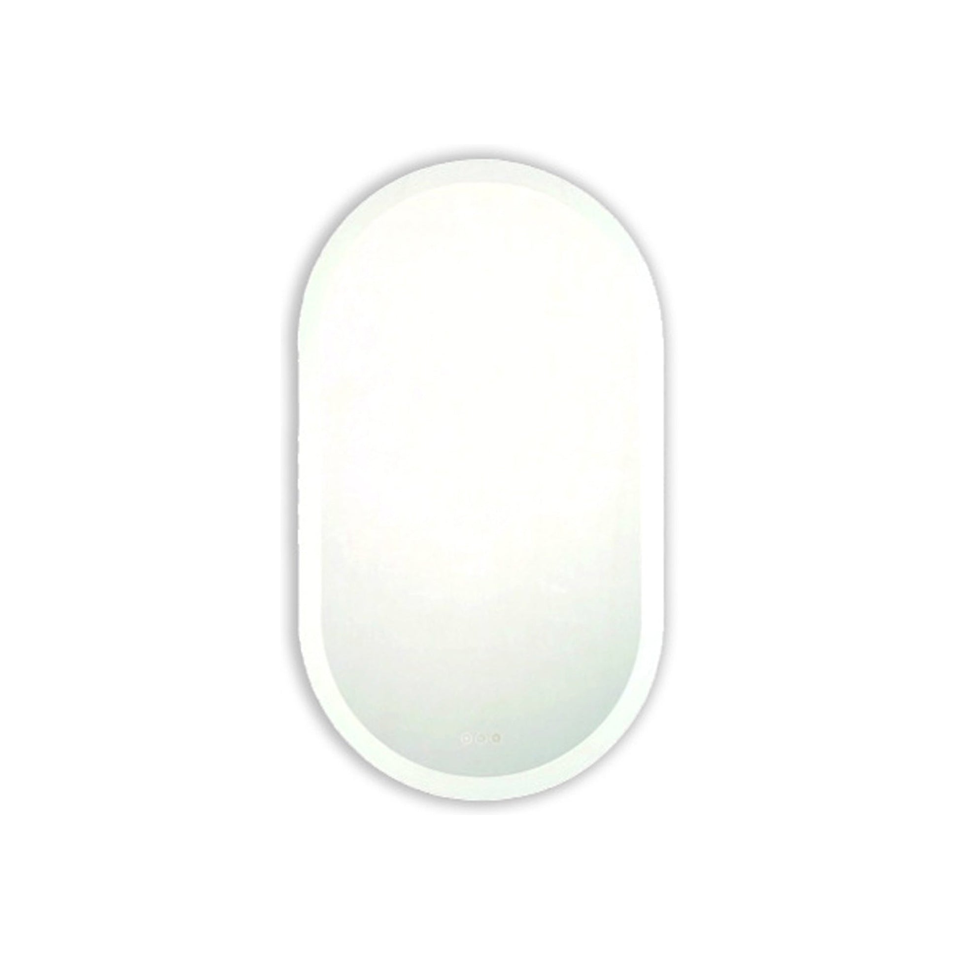 Eslo LED Wall Mirror in Detail.