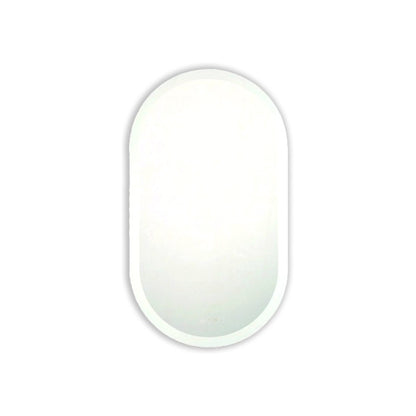Eslo LED Wall Mirror in Detail.
