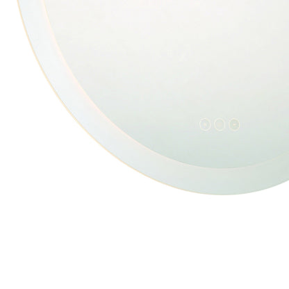 Eslo LED Wall Mirror in Detail.