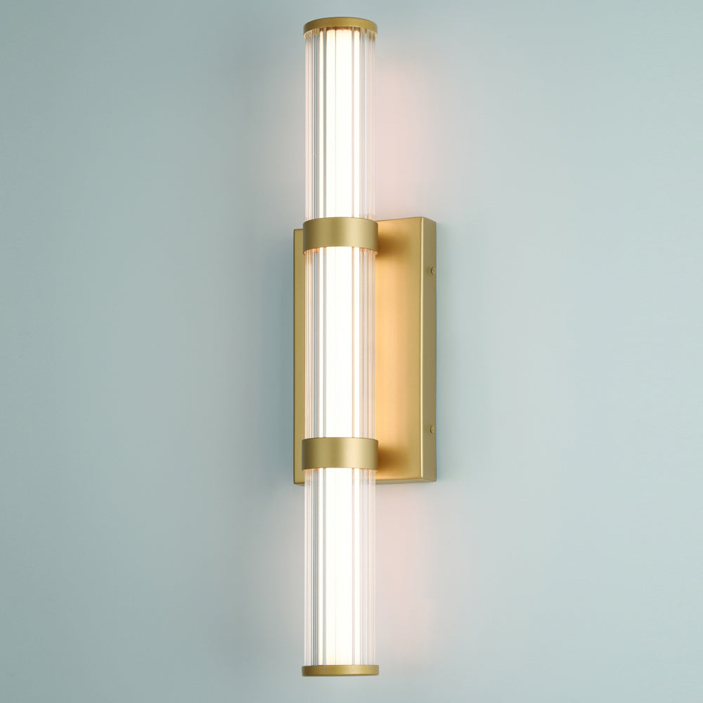 Fayton Outdoor LED Wall Light in Detail.