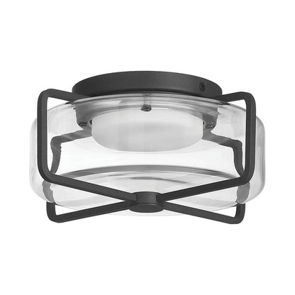 Florin Outdoor LED Flush Mount Ceiling Light in Detail.