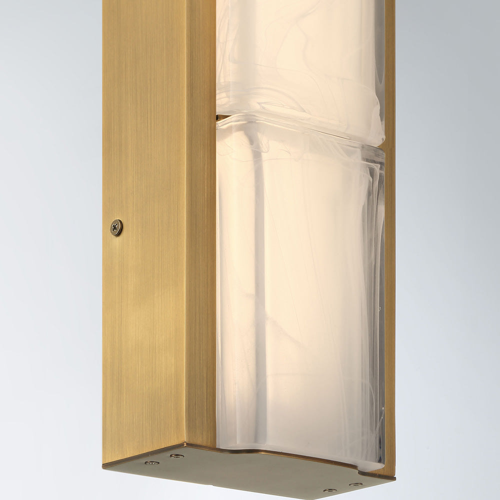 Gibraltar LED Bath Vanity Light in Detail.