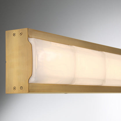 Gibraltar LED Bath Vanity Light in Detail.