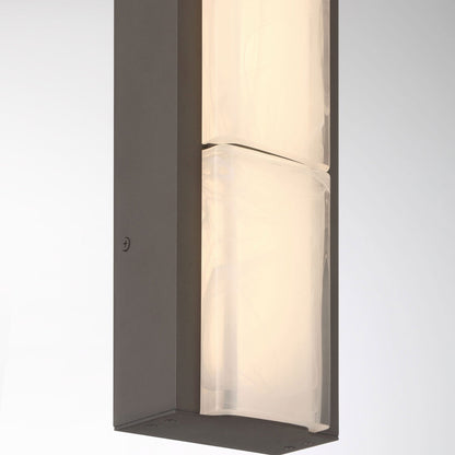 Gibraltar Outdoor LED Wall Light in Detail.