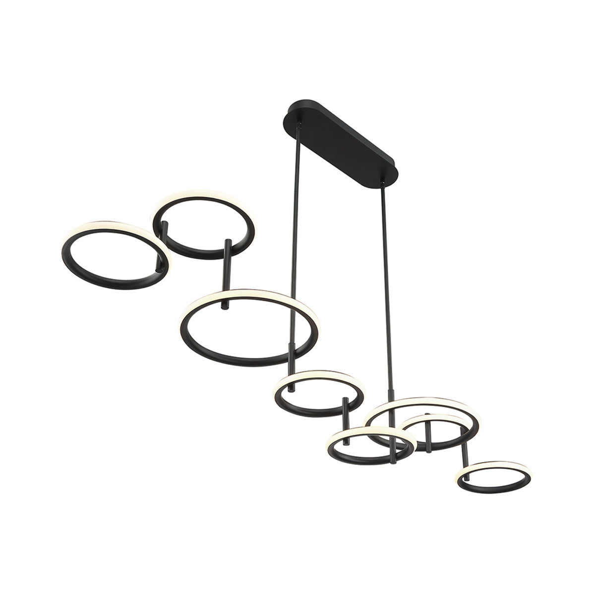 Giro LED Chandelier in Detail.