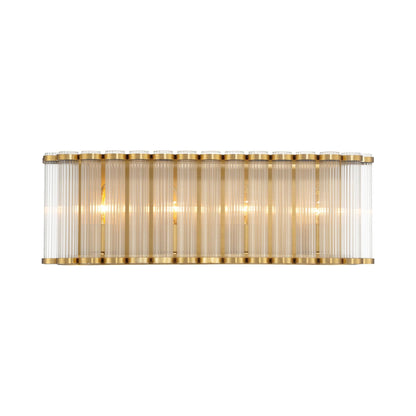 Glasbury Bath Vanity Light in Gold (4-Light).