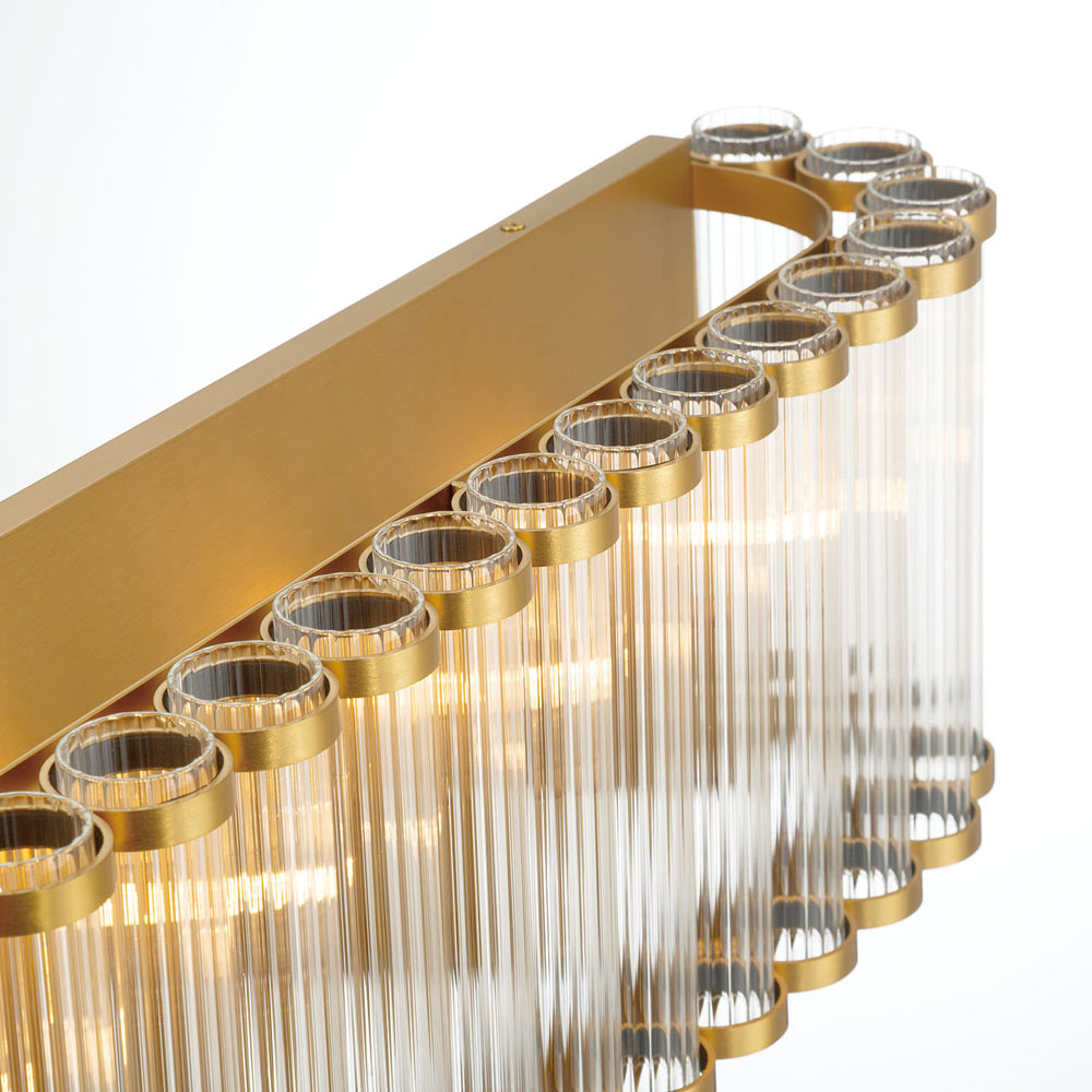 Glasbury Bath Vanity Light in Detail.