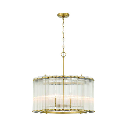 Glasbury Chandelier in Gold (6-Inch).