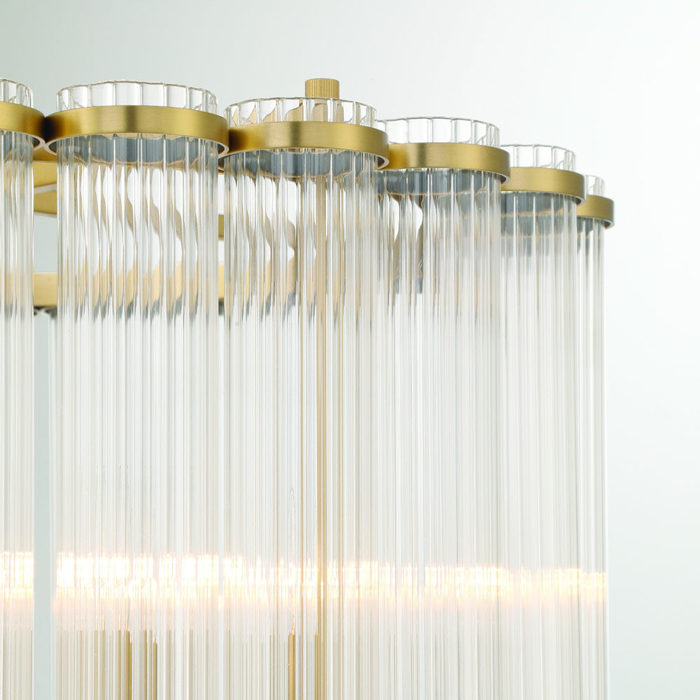 Glasbury Chandelier in Detail.