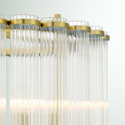 Glasbury Chandelier in Detail.