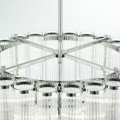 Glasbury Chandelier in Detail.