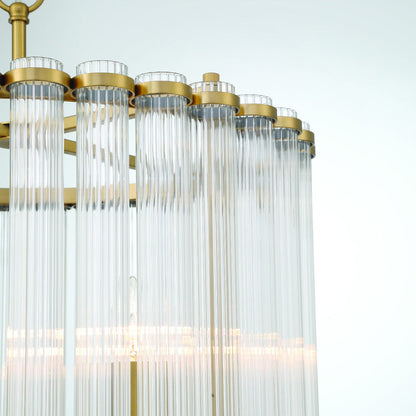 Glasbury Chandelier in Detail.