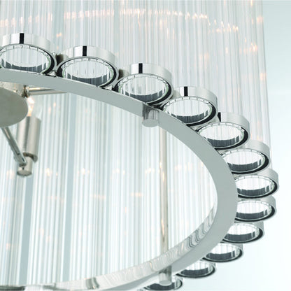 Glasbury Chandelier in Detail.