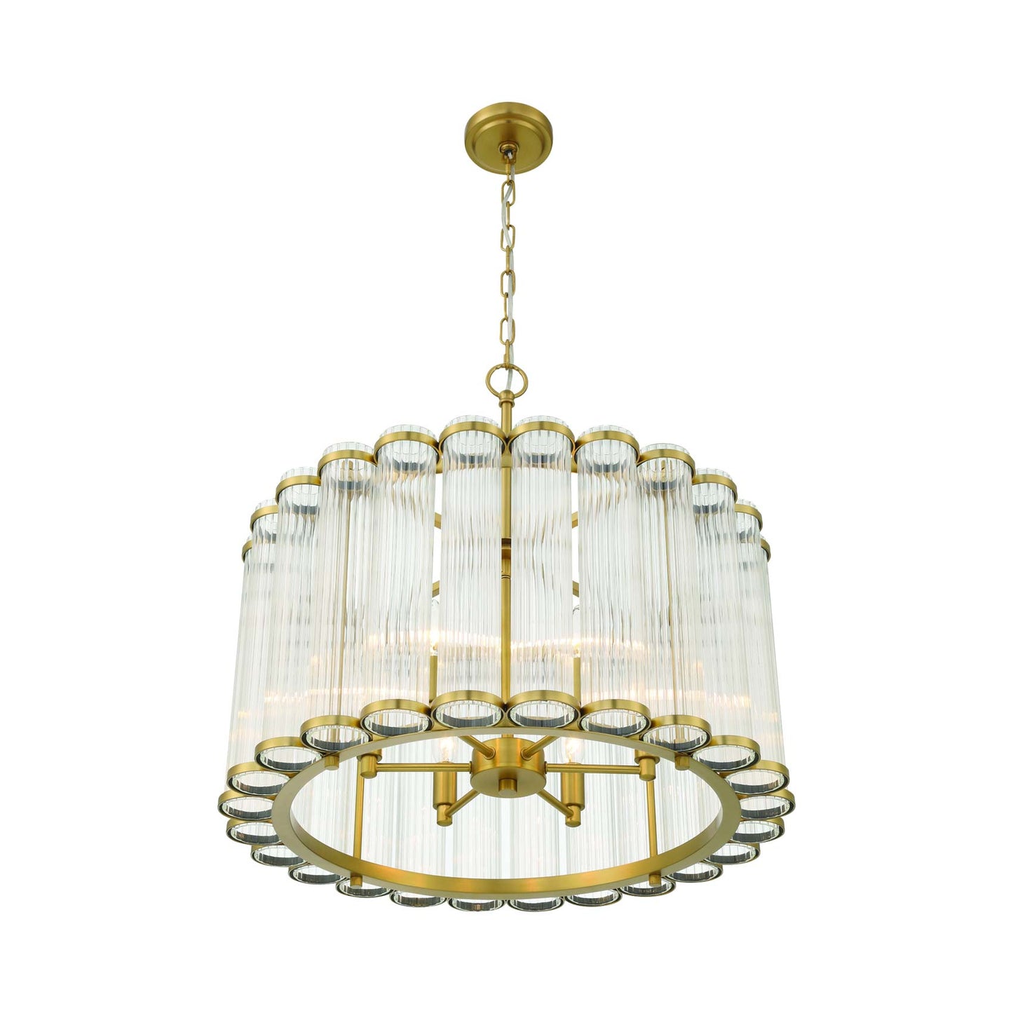 Glasbury Chandelier in Detail.