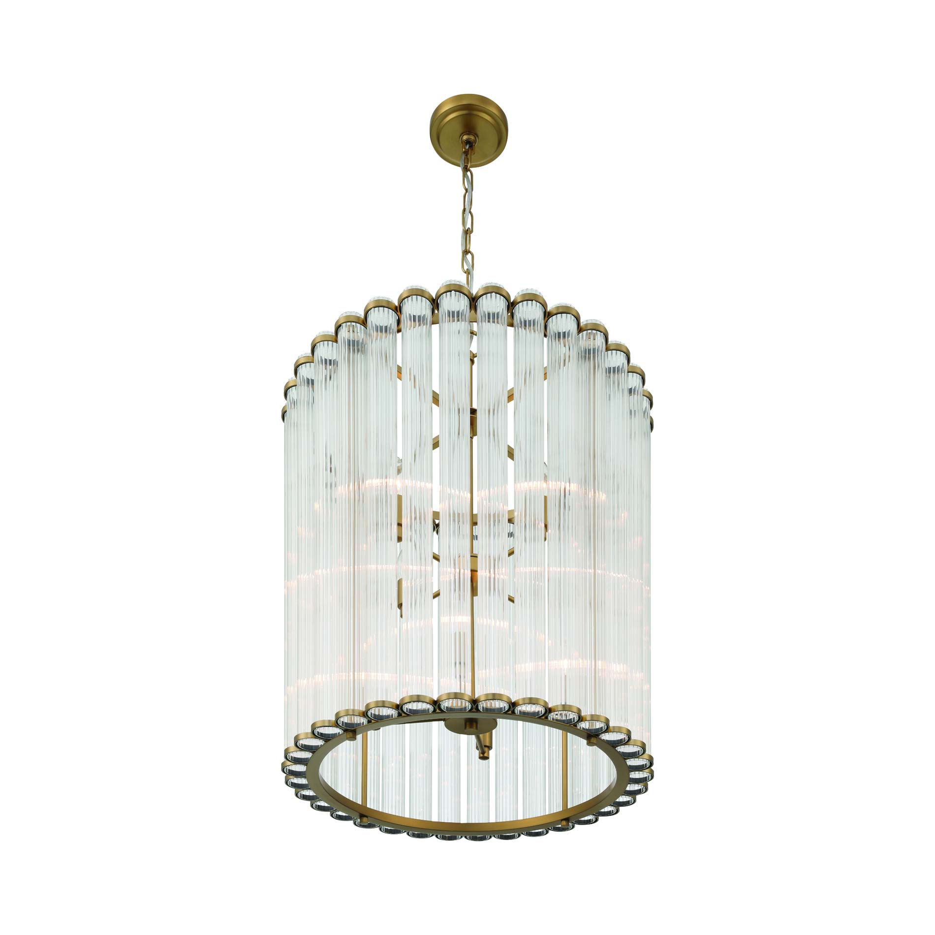 Glasbury Chandelier in Detail.