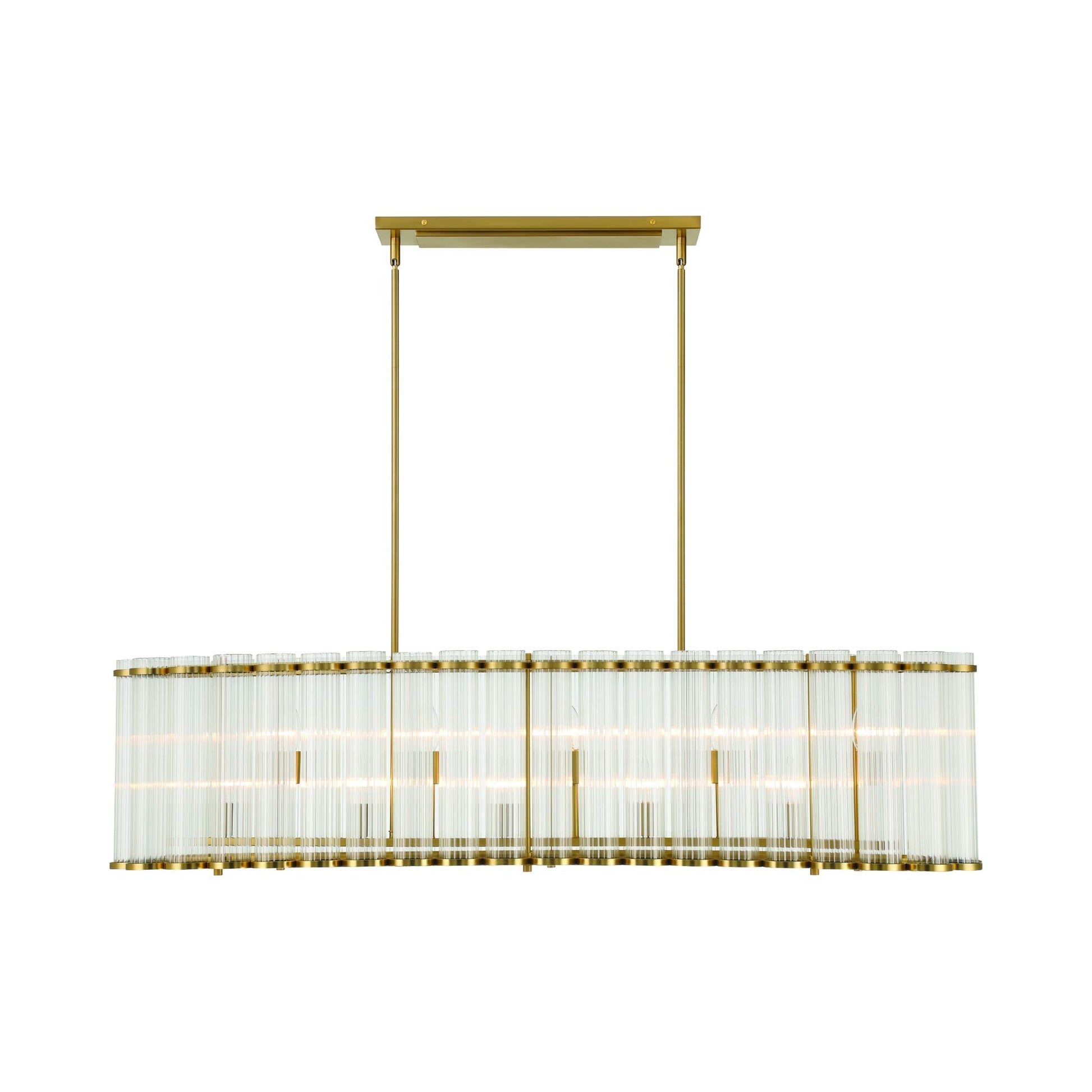 Glasbury Linear Chandelier.
