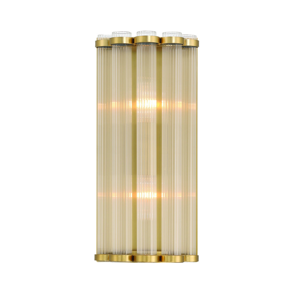 Glasbury Wall Light in Gold.
