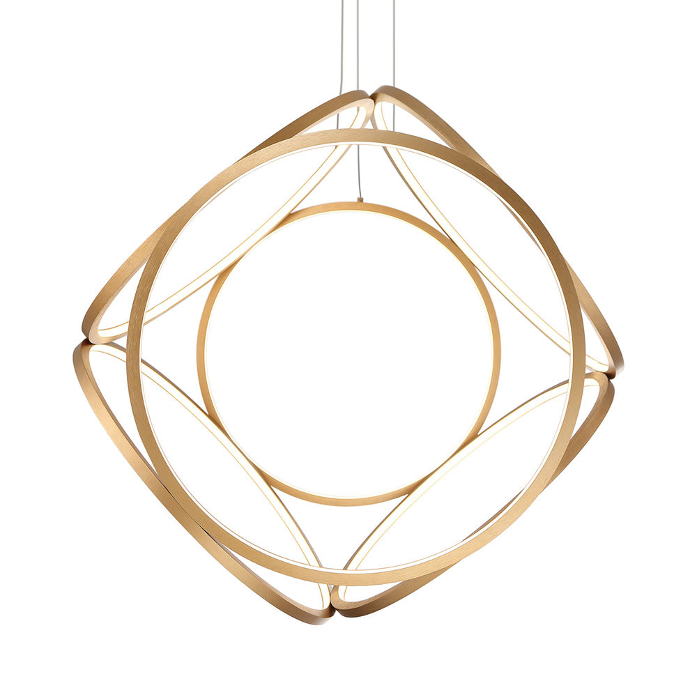 Glenview LED Chandelier in Detail.