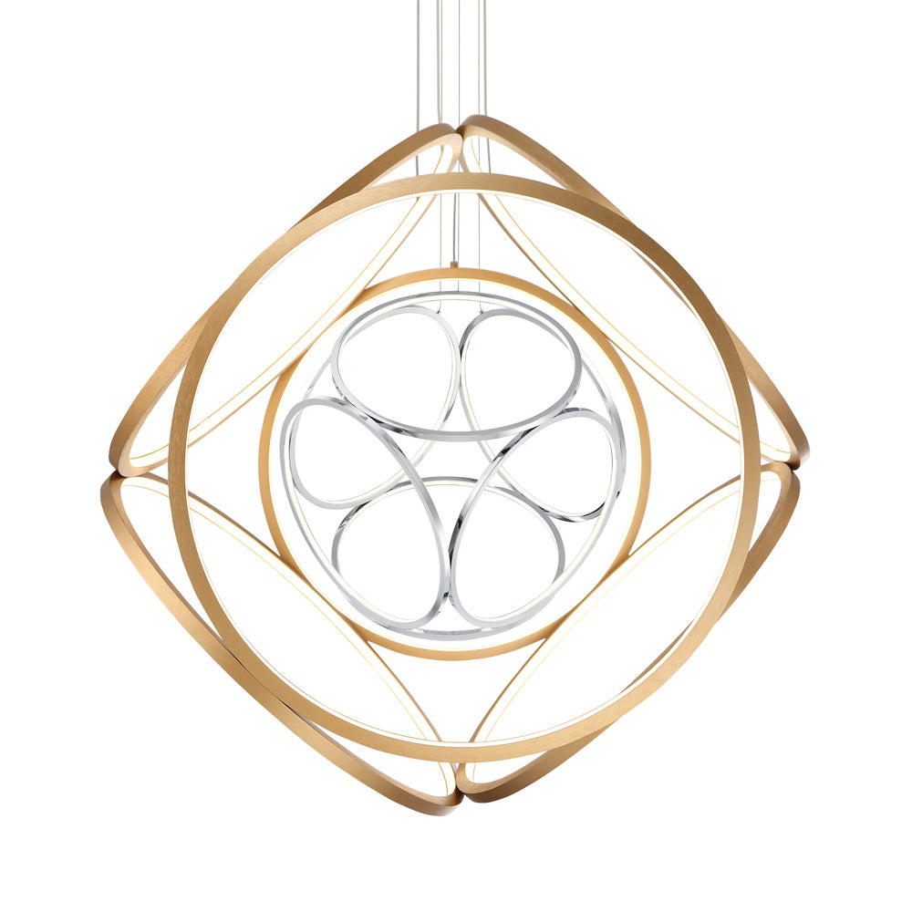 Glenview LED Chandelier in Detail.