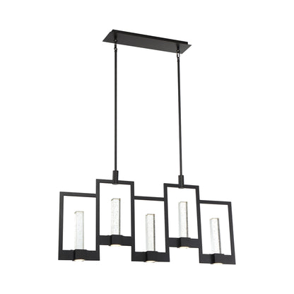 Hanson LED Linear Chandelier in Detail.