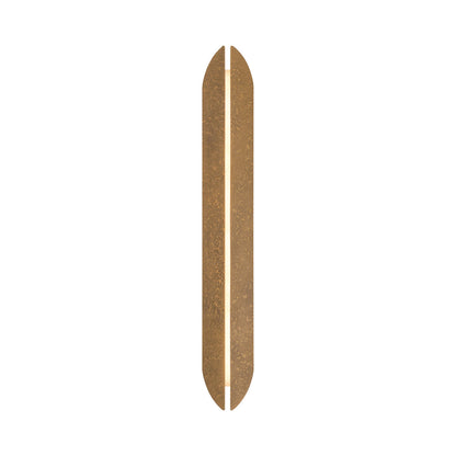 Inntra Outdoor LED Wall Light in Damascus Brass (40-Inch).