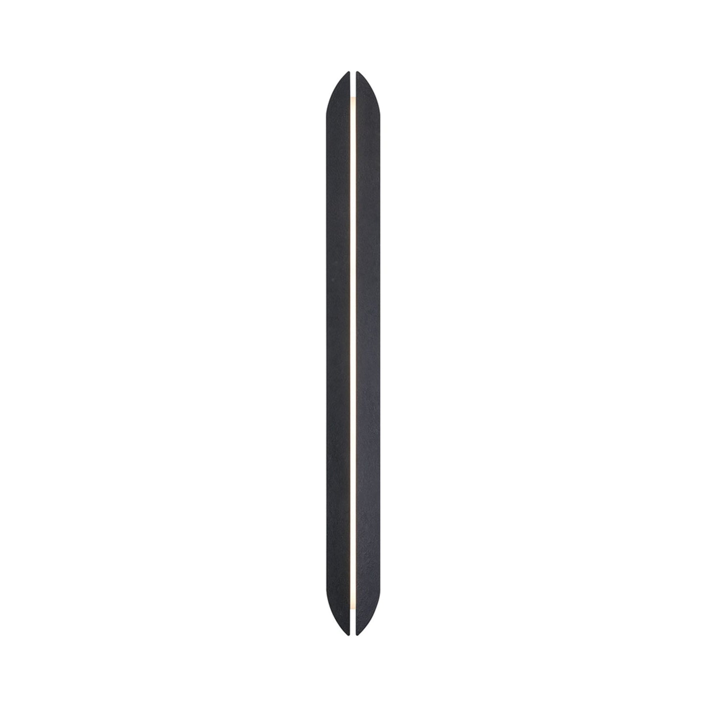 Inntra Outdoor LED Wall Light in Damascus Black (60-Inch).