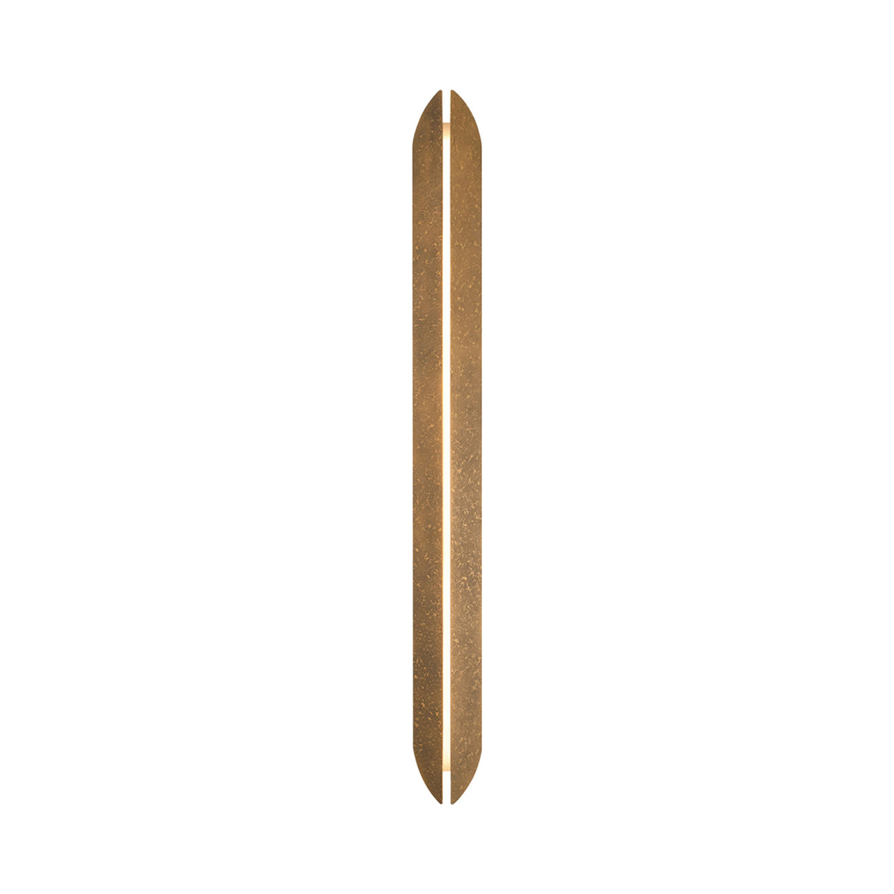 Inntra Outdoor LED Wall Light in Damascus Brass (60-Inch).