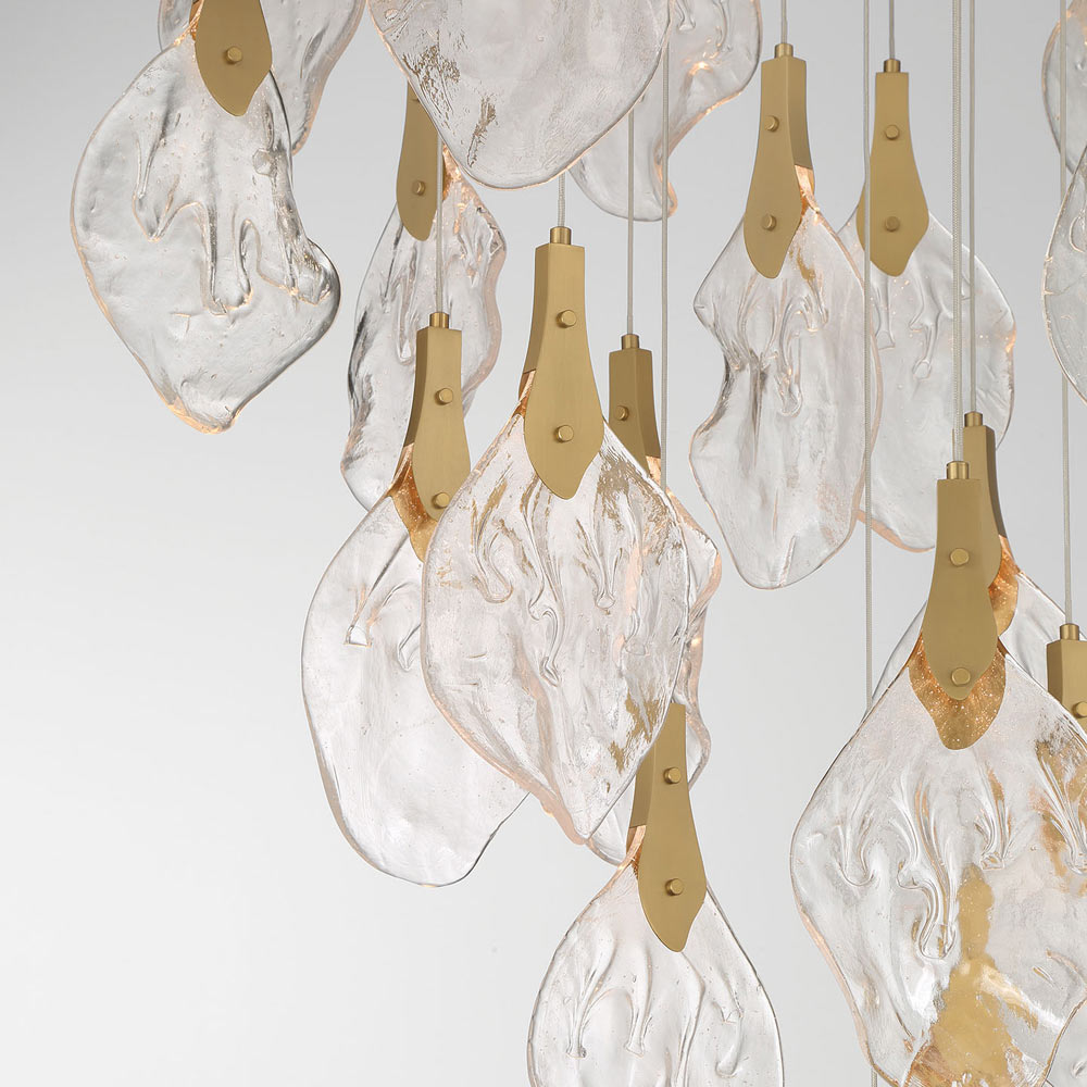 Jateo LED Chandelier in Detail.