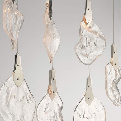 Jateo Linear LED Chandelier in Detail.