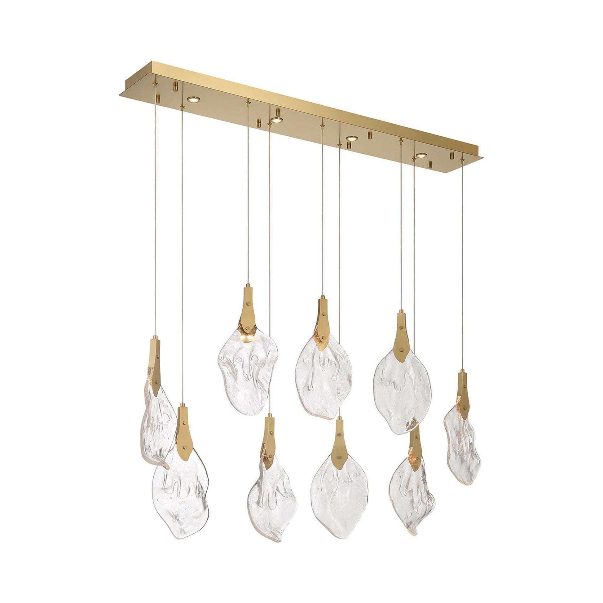 Jateo Linear LED Chandelier in Detail.