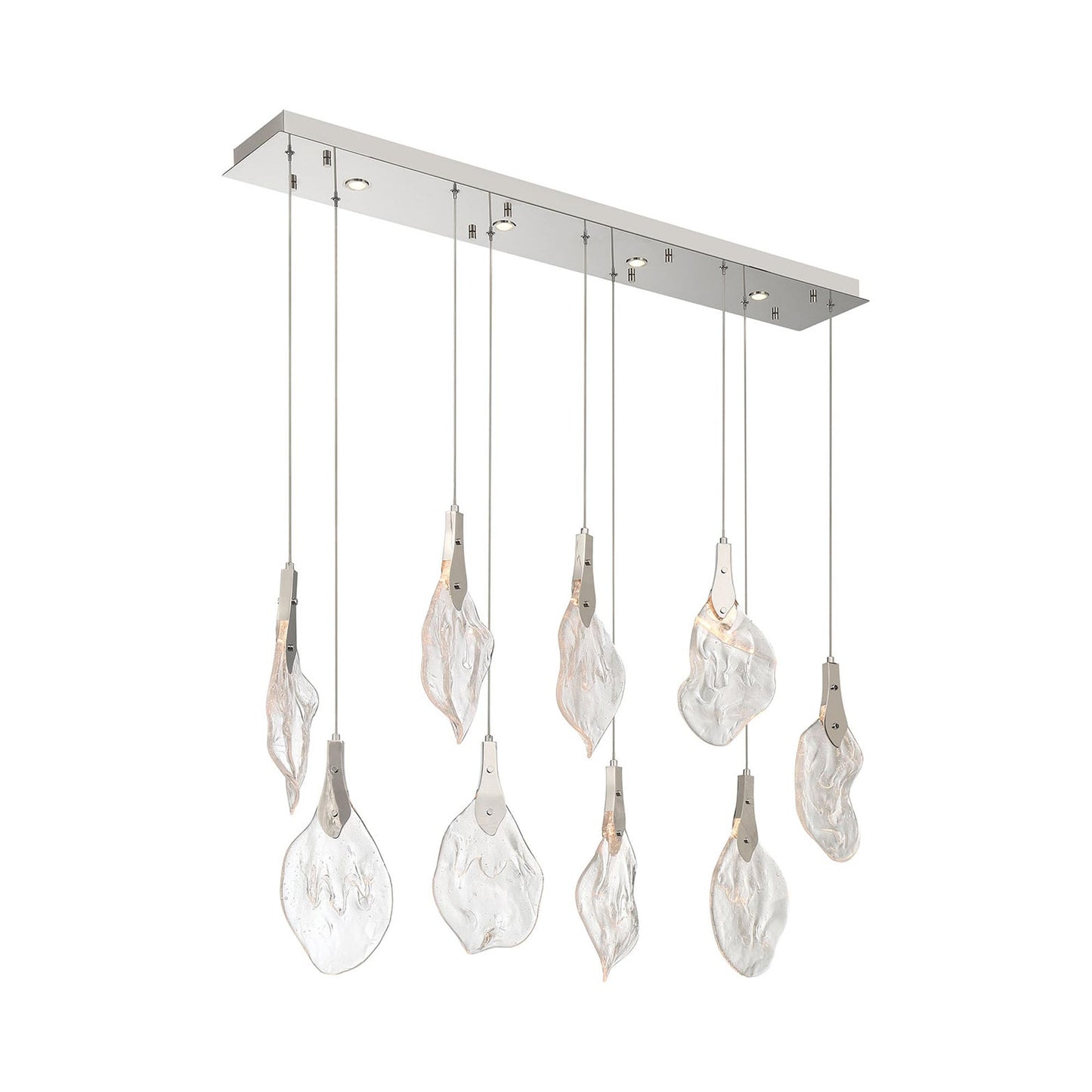 Jateo Linear LED Chandelier in Detail.