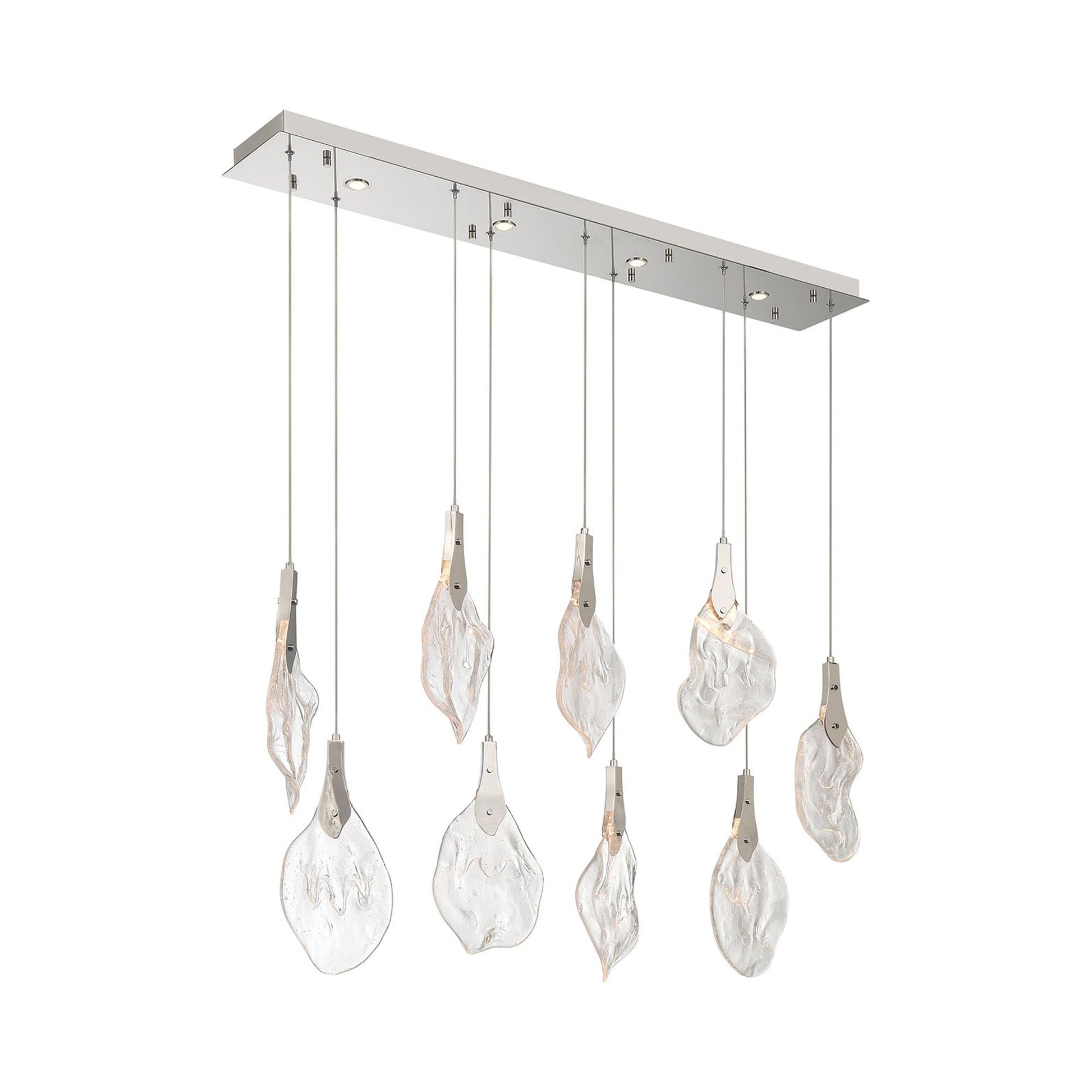 Jateo Linear LED Chandelier in Detail.