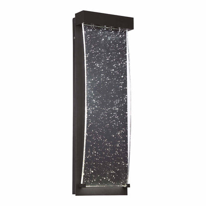 Kabo Outdoor LED Wall Light in Powder Coat Black (20-Inch).