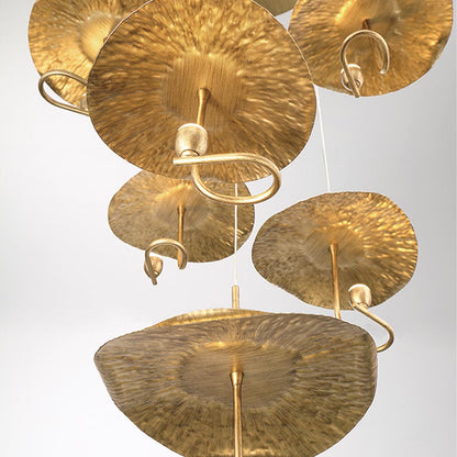 Lagatto LED Linear Chandelier in Detail.