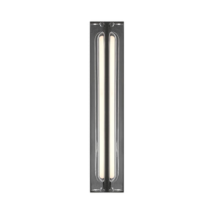 Langferd Outdoor LED Wall Light in Matte Black (24-Inch).