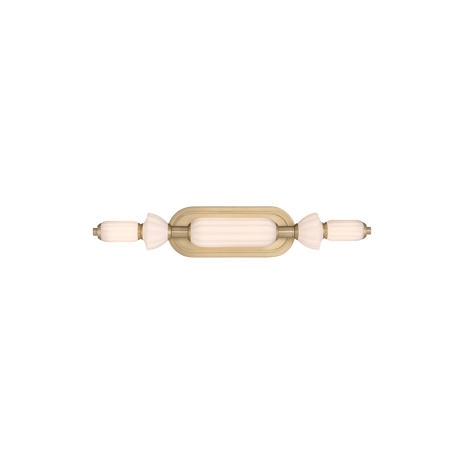 Lansdowne LED Bath Vanity Light in Gold (Small).