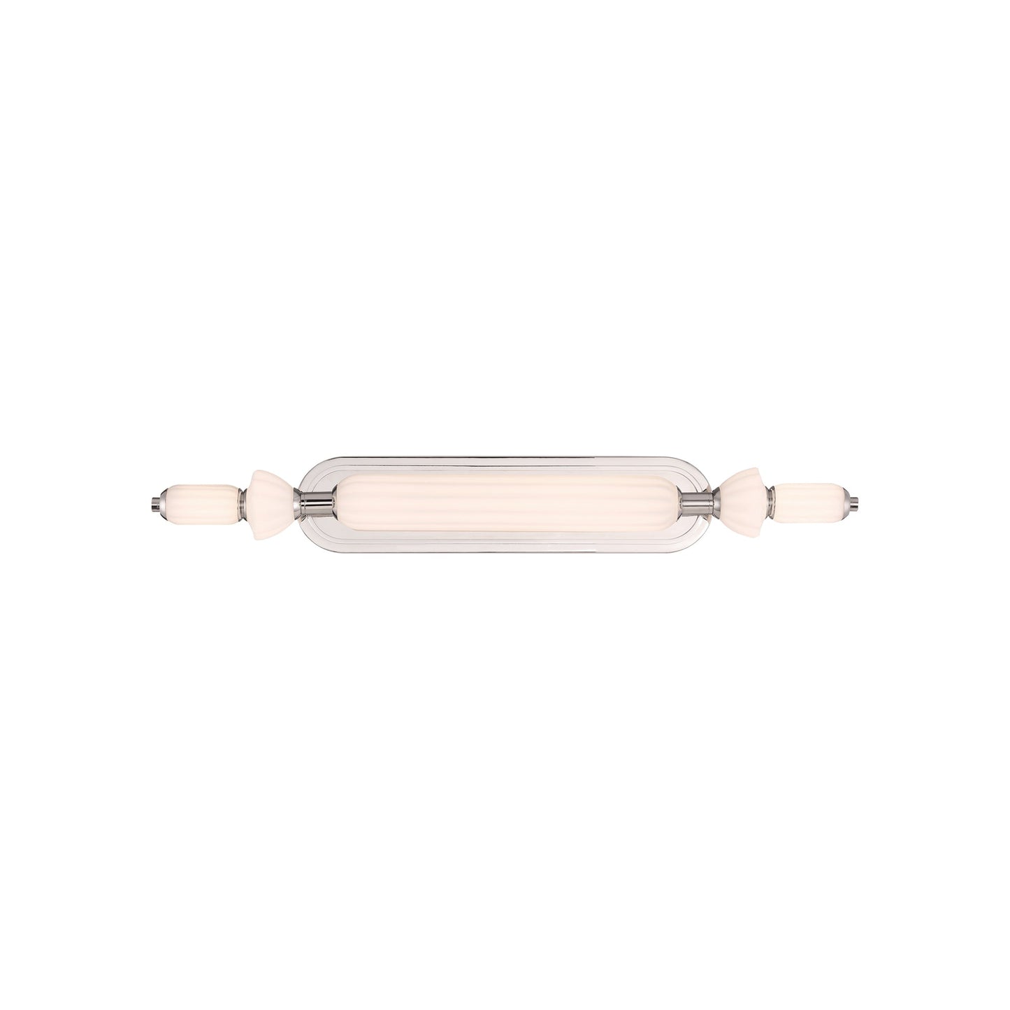 Lansdowne LED Bath Vanity Light in Polished Nickel (Medium).