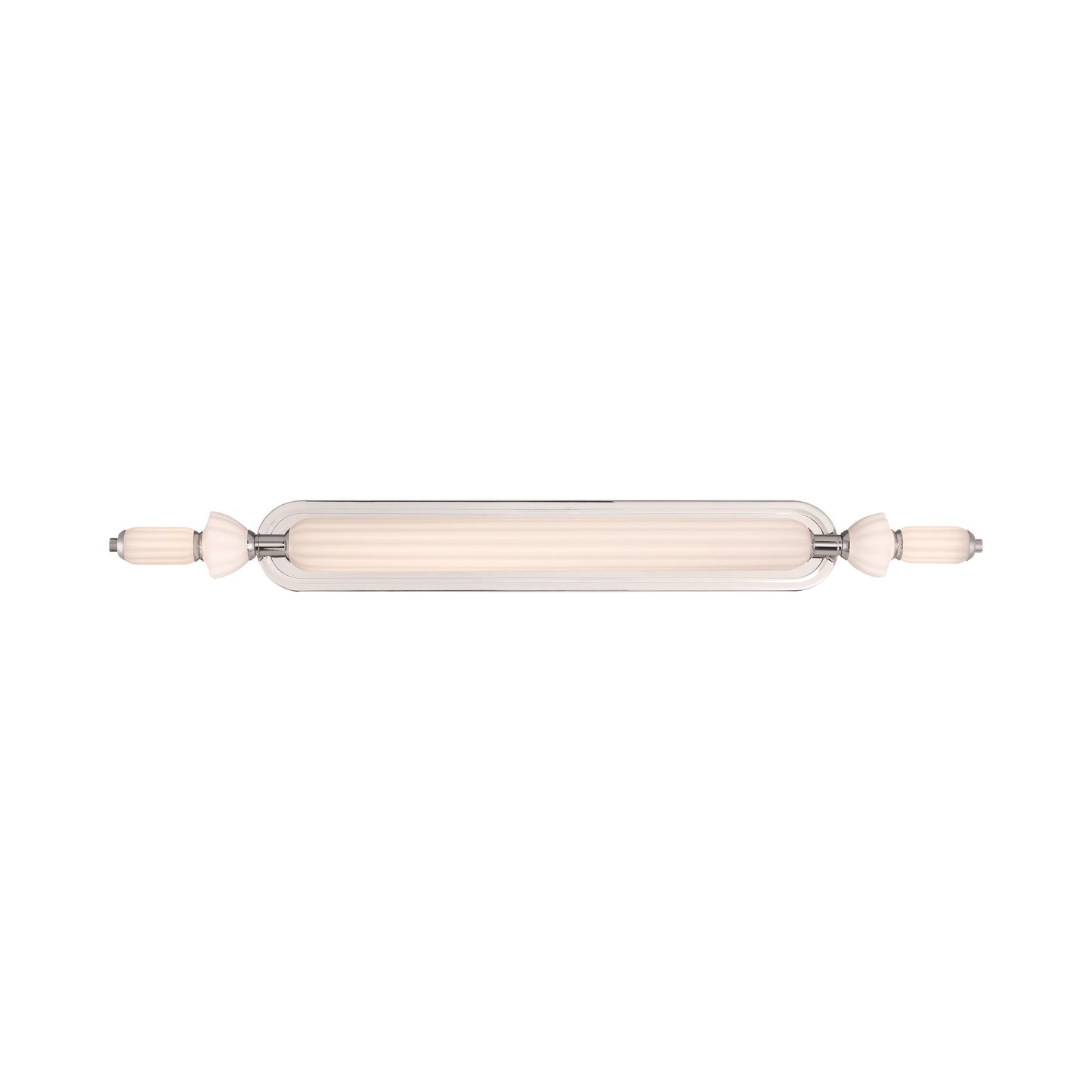 Lansdowne LED Bath Vanity Light in Polished Nickel (Large).