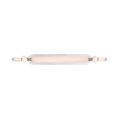 Lansdowne LED Bath Vanity Light in Polished Nickel (Large).